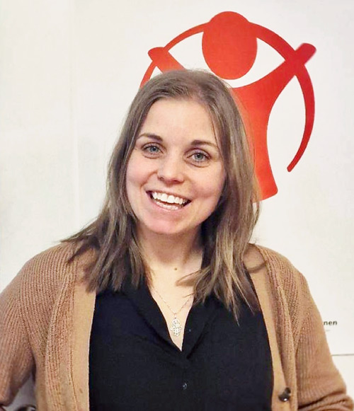 Emelie Matkala Nylander, gruppchef Västerbotten på Rädda Barnen.