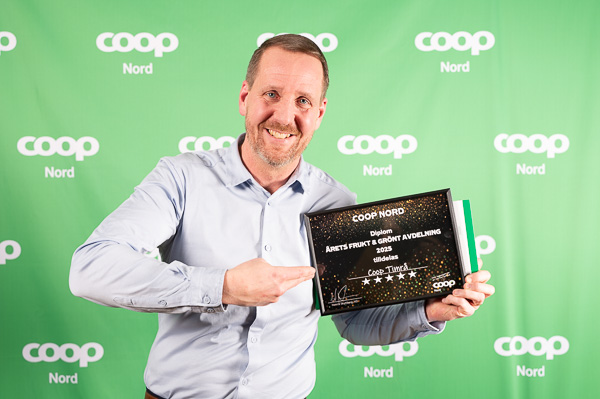 Coop Timrå är årets frukt- och gröntavdelning 2025