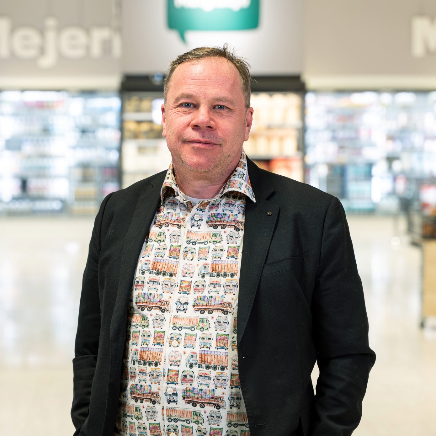 Erik Larsson, Marknadschef på Coop Nord