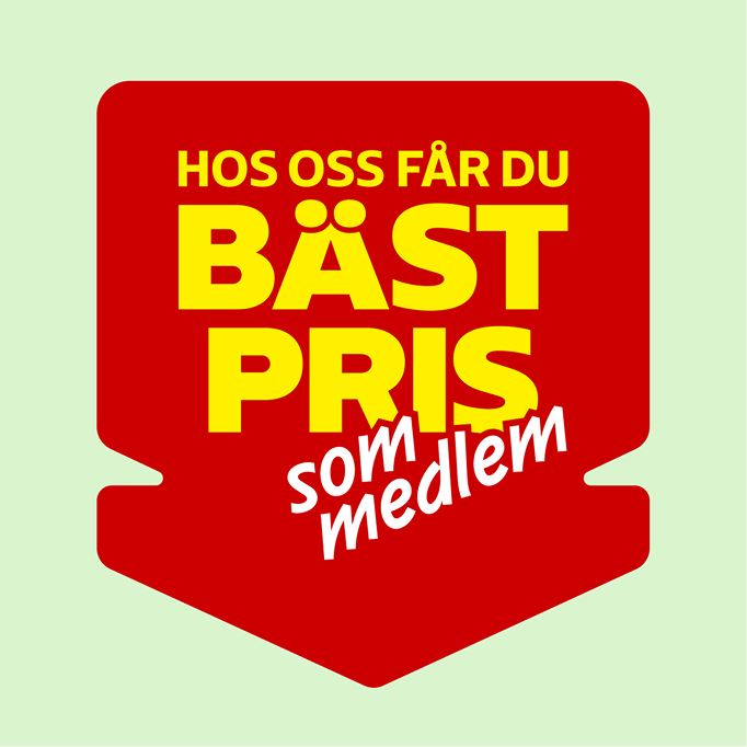 Hos oss får du bäst pris som medlem