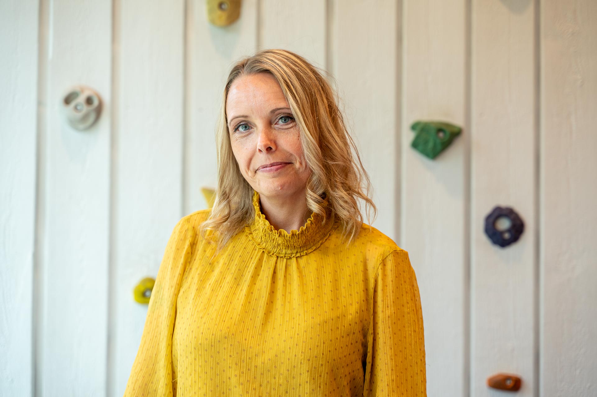 Victoria Granlund är verksamhetschef på Hjältarnas hus i Umeå.